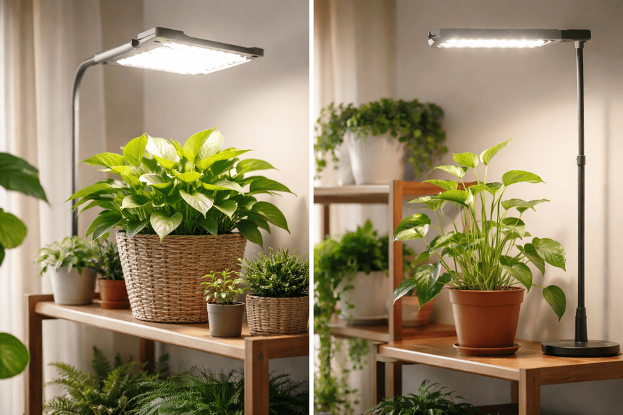 Common Indoor Plant Lighting Mistakes - Plant care proper vs poor lighting
